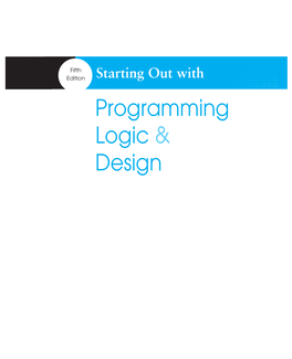 Programming Logic & Design