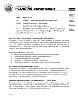 FY 2009-10 DEVELOPMENT IMPACT FEE REPORT.Pdf