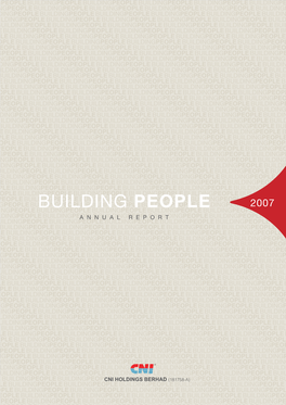 Building People 2007 Annual Report