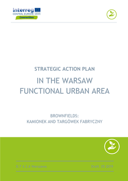 Strategic Action Plan in the Warsaw Functional Urban Area