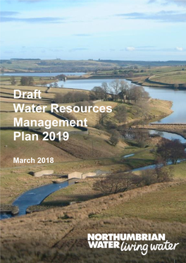 Draft Water Resources Management Plan 2019