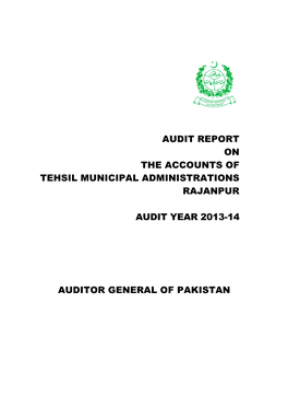 Special Audit Reports Nil Nil 7