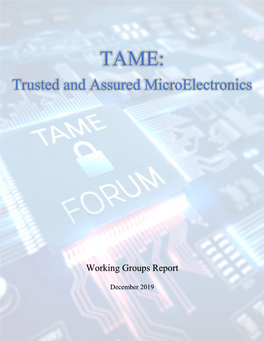 Trusted and Assured Microelectronics