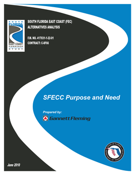 SFECC Purpose and Need