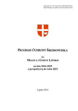 Program Ochrony Środowiska