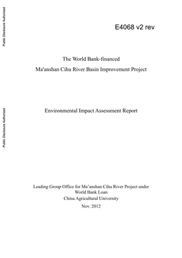 World Bank Document