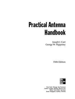 Practical Antenna Handbook