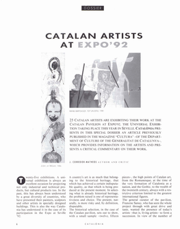 Catalan Artists at Exp0'92