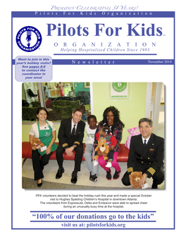 November 2014 Newsletter