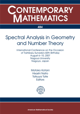 Contemporary Mathematics 484