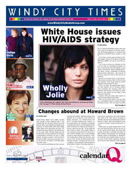 White House Issues HIV/AIDS Strategy by Bob Roehr