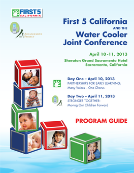 First 5 California Water Cooler Joint Conference