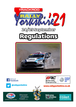 Trackrod Rally Yorkshire 2021 Regulations