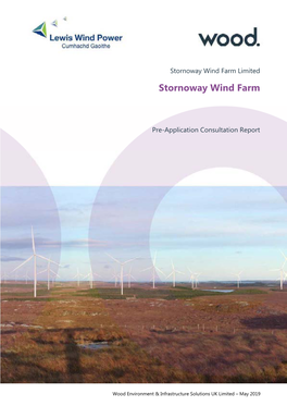 Stornoway Wind Farm Limited Stornoway Wind Farm