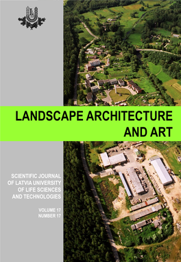 Landscape Architecture and Art