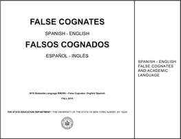 False Cognates