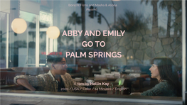 Abby and Emily Go to Palm Springs