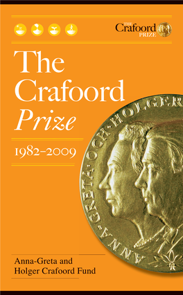 The Crafoord Prize 1982–2009