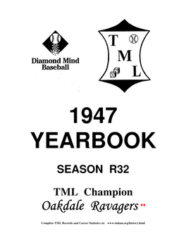 1947 TML Yearbook