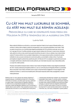 Cu Cât Mai Mult Lucrurile Se Schimbă, Cu Atât Mai Mult