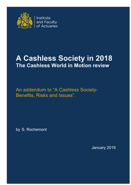 A Cashless Society in 2018 the Cashless World in Motion Review