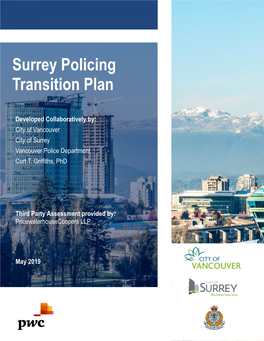 May 2019 Surrey Policing Transition Plan