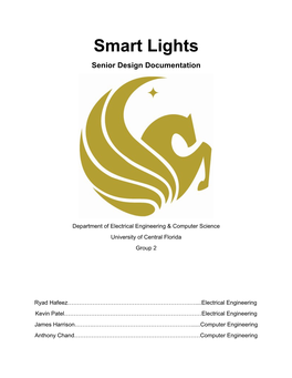 Smart Lights Senior Design Documentation