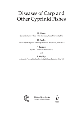 Diseases of Carp and Other Cyprinid Fishes