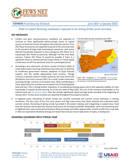 June 2021 to January 2022 Hold on Import Financing Mechanism Expected to Be Driving Further Price Increases