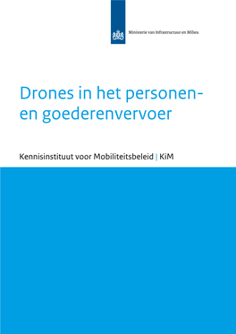 Drones in Het Personen- En Goederenvervoer