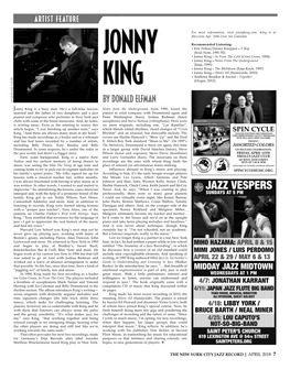 The New York City Jazz Record | April 2018 7