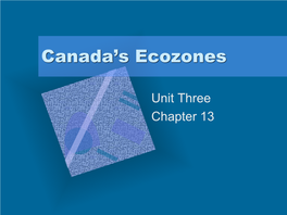 Canada's Ecozones