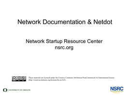 Network Documentation & Netdot