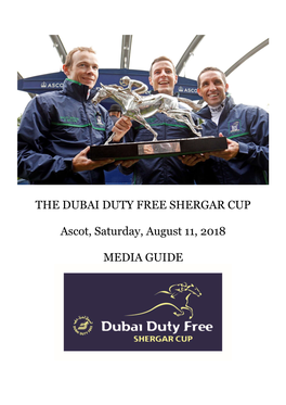THE DUBAI DUTY FREE SHERGAR CUP Ascot, Saturday, August 11