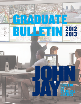 2012-2013 Graduate Bulletin