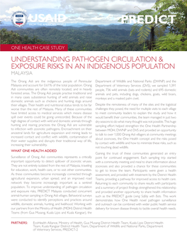 Understanding Pathogen Circulation & Exposure