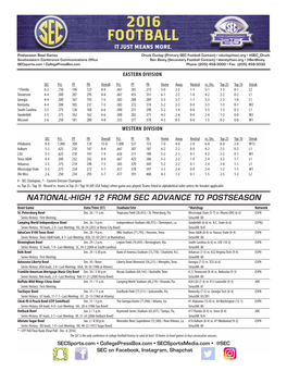 Bowls FINAL Release (2004).Qxd