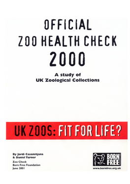 Official Zoo Health Check 2000 Introduction