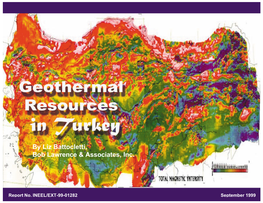 Geothermal Resources in Turkey Report No