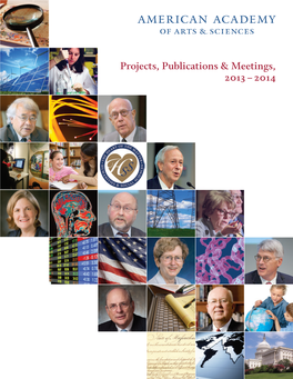 Projects, Publications & Meetings, 2013–2014