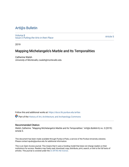 Mapping Michelangelo's Marble and Its Temporalities