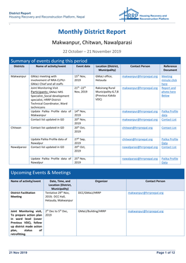 Makwanpur-Chitwan-Nawalparasi