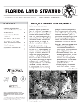 Florida Land Steward