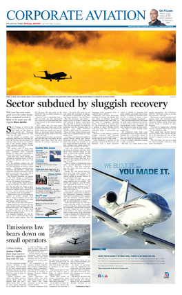 Sector Subdued by Sluggish Recovery