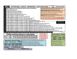 242 Fares 220320 Final.Xlsx