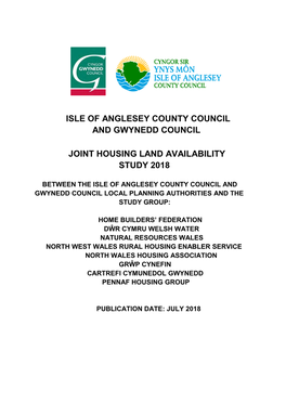 Isle of Anglesey County Council and Gwynedd Council Joint Housing Land
