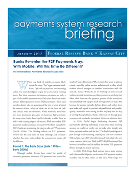 Banks Re-Enter the P2P Payments Fray: with Mobile, Will This Time Be Different?