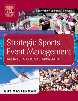 Strategic Sports Event Management: an International