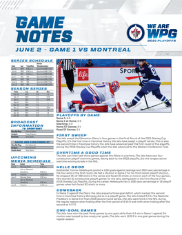 Game Notes Game Notes