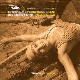 Catalogo Giornate Del Cinema Muto 2016